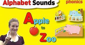 Letter Sounds | Alphabet A to Z | Pronunciation | Phonics for Kids