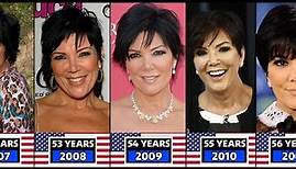 Kris Jenner from 1990 to 2023