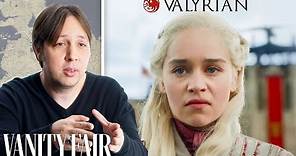 Game of Thrones Language Creator Reviews Valyrian and Dothraki Pronunciation | Vanity Fair