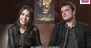 Interview of Claudia Traisac and Josh Hutcherson in Paris [Escobar: Paradise Lost]