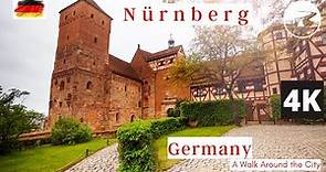 🇩🇪 Imperial Castle of Nuremberg (Kaiserburg Nürnberg), Germany Walking Tour - 4K UHD 2022 🇩🇪