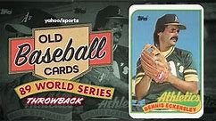 Dennis Eckersley visits the ghosts of World Series past | Old Baseball Cards