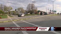 Police: Gunman killed in armored truck robbery shootout