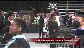 Spring 2023 Alabama A&M University Honors Convocation