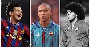 I calciatori più forti nella storia del Barcellona: Top 10 in foto