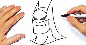 Cómo dibujar a Batman Paso a Paso | Dibujo de Batman