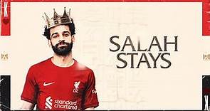 Mo Salah signs a new contract with Liverpool Football Club