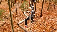 Zip line and Challenge Course - Cubscout Eric
