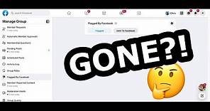 My Facebook Group Disappeared? Missing?