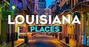 Top 10 Best Places to Visit in Louisiana - Travel Video 2023