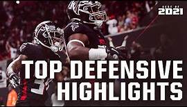 Atlanta Falcons Defensive Highlights | Best of 2021 | Atlanta Falcons | NFL