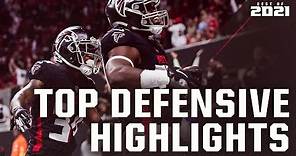 Atlanta Falcons Defensive Highlights | Best of 2021 | Atlanta Falcons | NFL