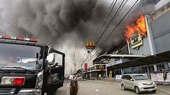 Dozens feared dead in fire at Philippine shopping mall