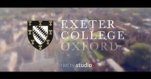 Exeter College Oxford University Aerial Film