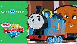 Thomas und seine Freunde | Die Räder am Zug gehen rund herum ... PSST! | Cartoonito