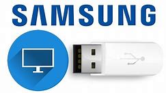 SAMSUNG Tv won’t recognise USB flash drive - FIX