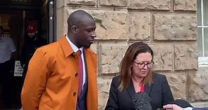 Benjamin Mendy leaves court as he's cleared of raping woman
