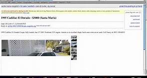 Craigslist Santa Maria CA - Used Cars, SUVs and Trucks Online