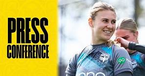 Press Conference - Rebecca Lake speaks to media ahead of Saturday's clash against Melbourne City