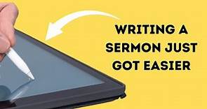 How To Write A Sermon The Easy Way