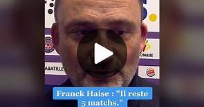 🗣️ Franck Haise :