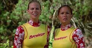 sexy Brooke Burns & Stacy Kamano swimsuits with surfing Paddle Baywatch S10E06
