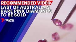 Last of Australia's rare pink diamonds to be sold