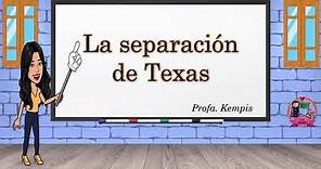 La separación de Texas