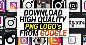 How To Download High Quality LOGO In PNG Images From Google