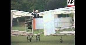 Alberto Santos Dumont: The first person to officially fly more than 100metres.