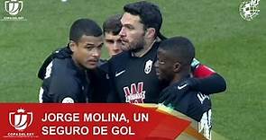 Jorge Molina, un seguro de gol para el Granada en la Copa del Rey