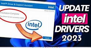 How to Update intel Drivers 2023 || intel Update in Windows 11/10/8/7💥