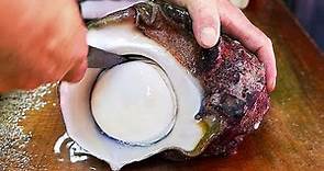 日本路邊小吃 - 巨大的蜗牛 沖繩海鮮