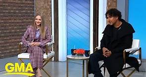 Amanda Seyfried and Naveen Andrews talk getting into character for ‘The Dropout’ l GMA