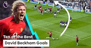 10 ICONIC David Beckham goals you'll NEVER forget