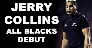 Jerry Collins All Blacks Debut