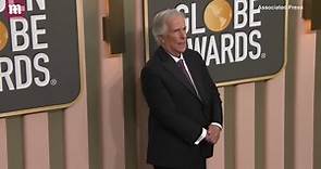 Henry Winkler looks dapper at the 2023 Golden Globe Awards