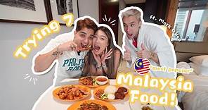 ASIAN Australian Trying 7 Most Popular MALAYSIA 🇲🇾 Food