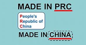 What Does Made in PRC Means, and How to Import from PRC?