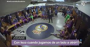 Así fue la CHARLA de ZIDANE a sus jugadores en el DESCANSO de la FINAL DE CARDIFF