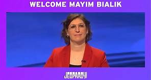 Mayim Bialik Starts As Jeopardy! Guest Host | JEOPARDY!