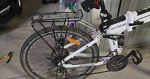 Portapacchi per bicicletta robusto ed economico - portabagagli per Samebike Lo26
