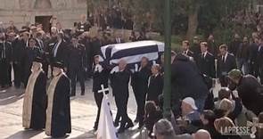 Grecia, ad Atene i funerali di re Costantino