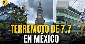 TERREMOTO en MÉXICO: Imágenes en vivo del sismo de 7.7 el 19 de septiembre de 2022