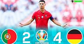 Portugal 2-4 Germany - EURO 2020 - Ronaldo Defeated - Extended Highlights - FHD