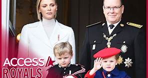 Prince Albert Reunites With Wife Princess Charlene & Twins After COVID-19 Recovery