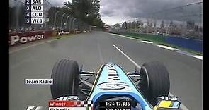 F1 2005 Australia - Giancarlo Fisichella Victory