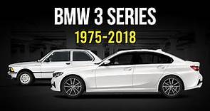 Evolution of BMW's 3 Series (1975 ~ 2018)
