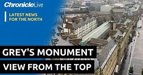 A tour of Grey's Monument in Newcastle