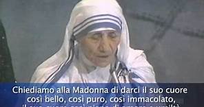 Madre Teresa a Bologna (1987)